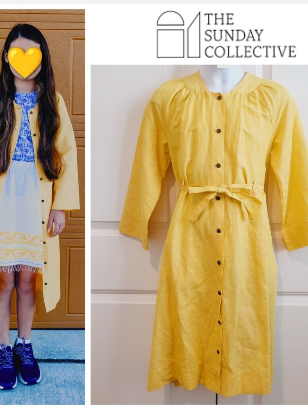 The Sunday Collective Daffodil Yellow Trench